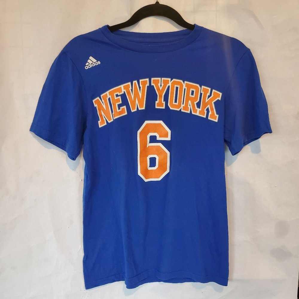 Adidas New York Knicks Porzingis Jersey T Shirt
